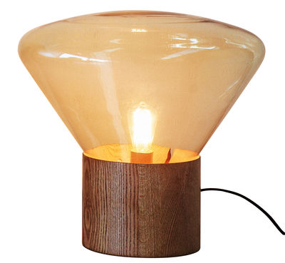 Lampe à poser verre design