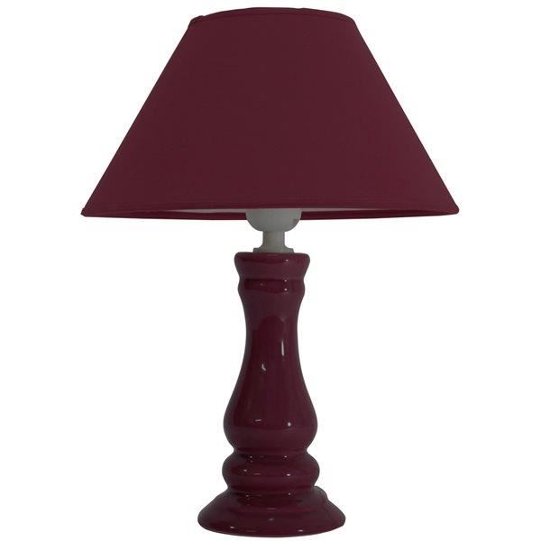 Lampe sur pied rouge design