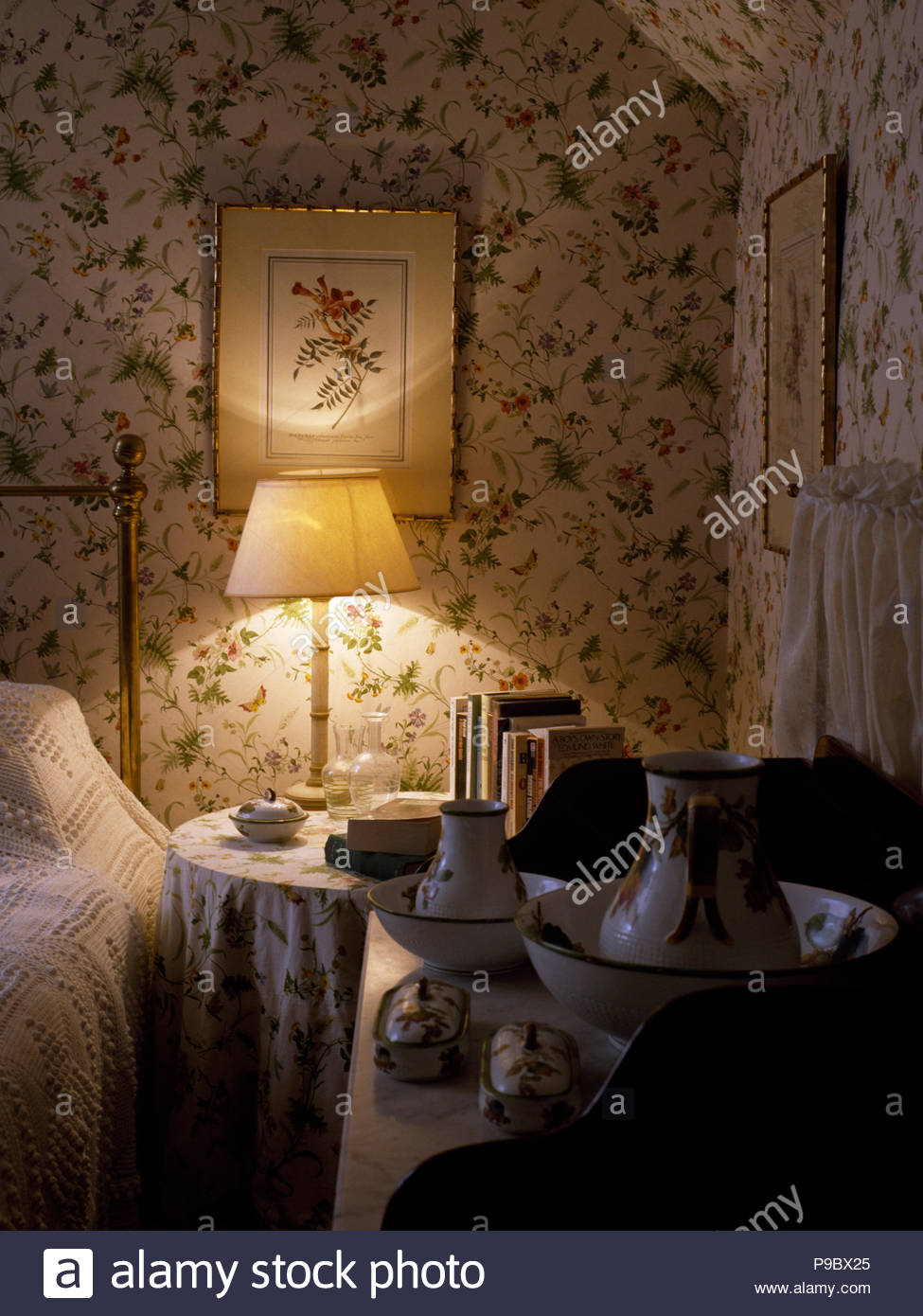Lampe de chevet victorienne