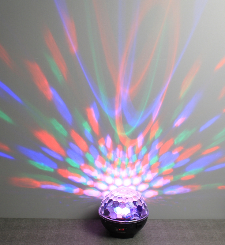 Lampe de chevet boule a facette