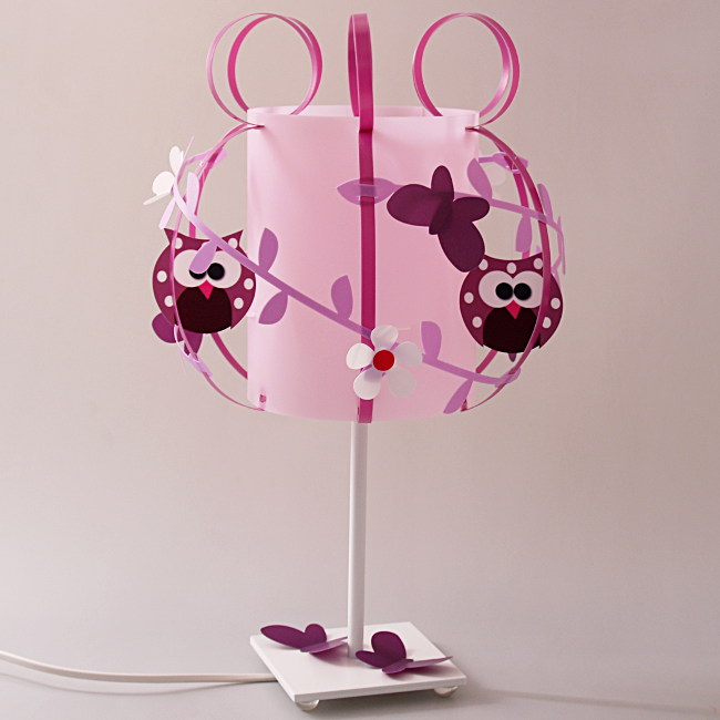 Lampe de chevet pour chambre petite fille