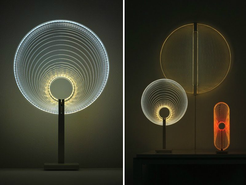 Lampe de chevet fan