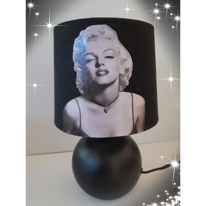 Lampe de chevet marilyn monroe