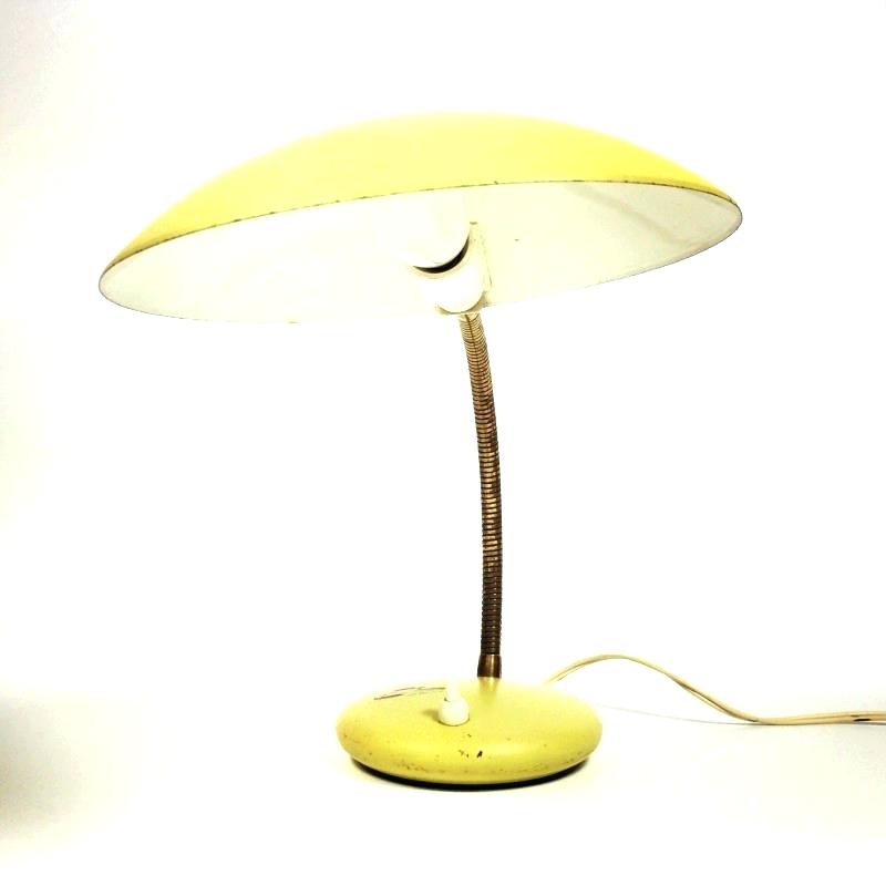 Lampe de chevet jaune originale