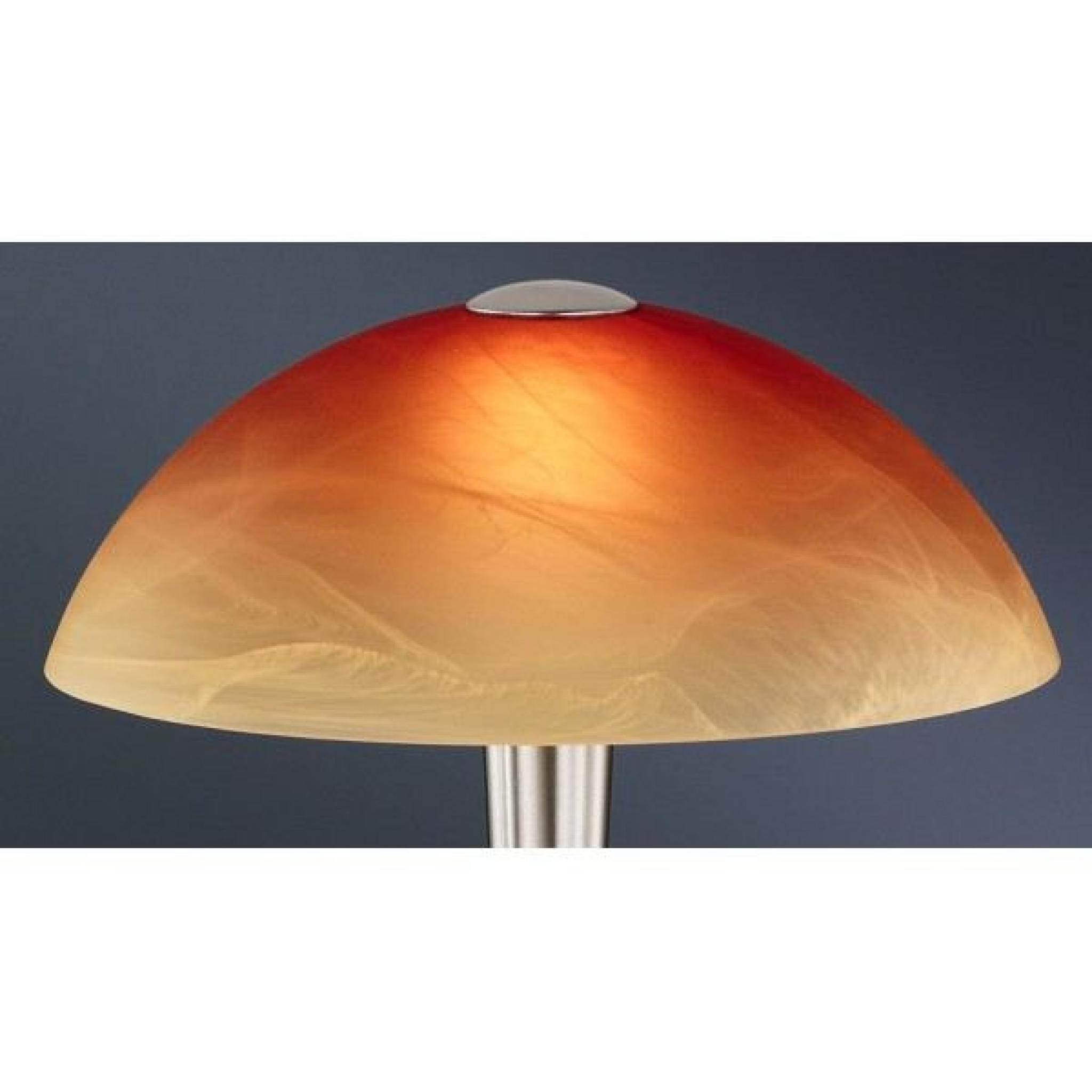 Lampe de chevet tactile motif fleur
