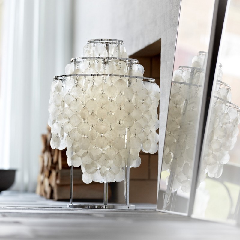 Lampe coquillage design