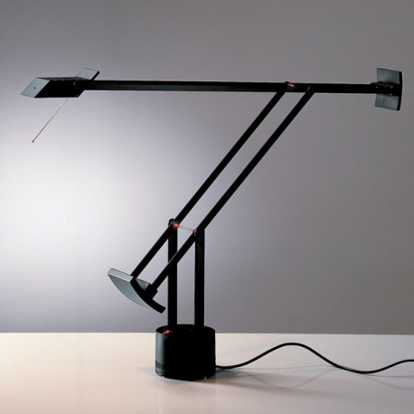 Lampe bureau design noire