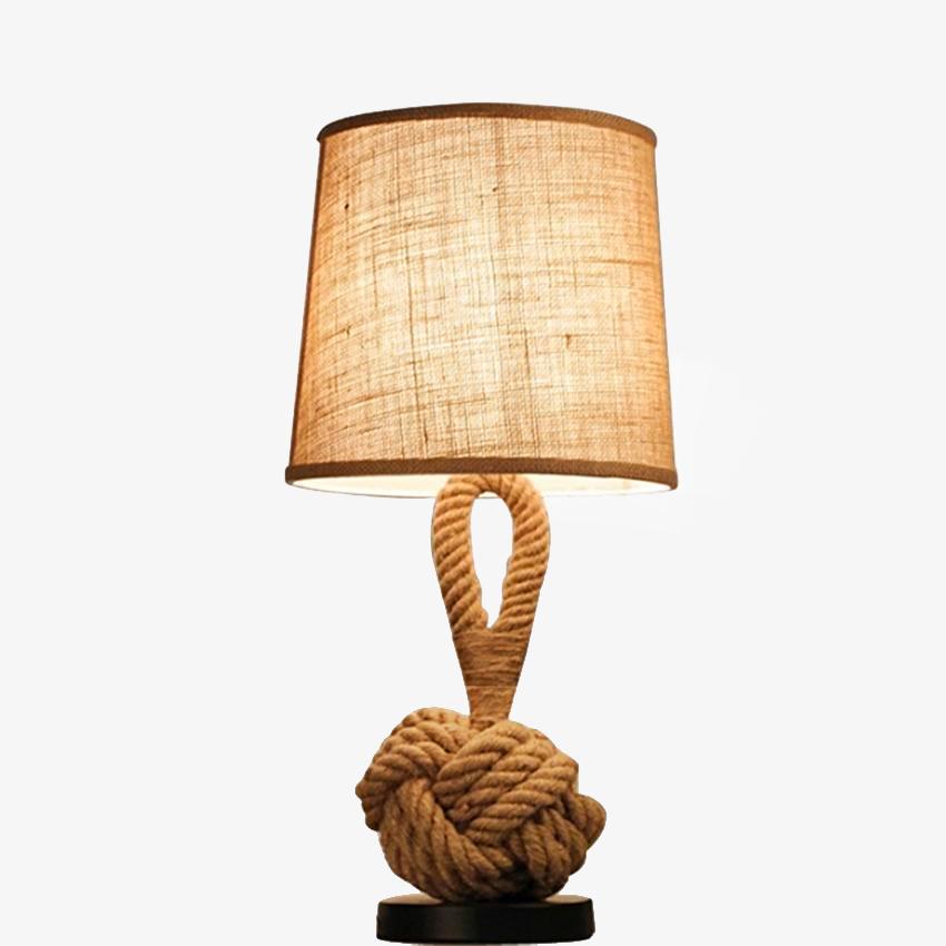 Abat jour tissu lampe de chevet