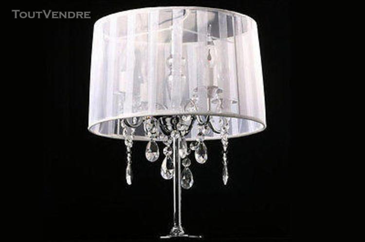 Lampe de chevet à pampilles