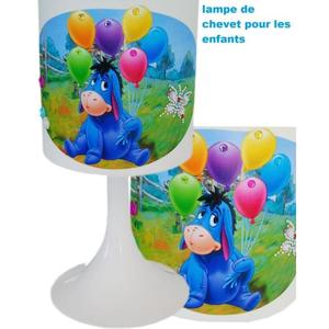 Lampe de chevet ballon de baudruche