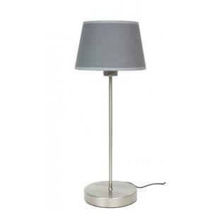 Lampe de chevet acier brossé