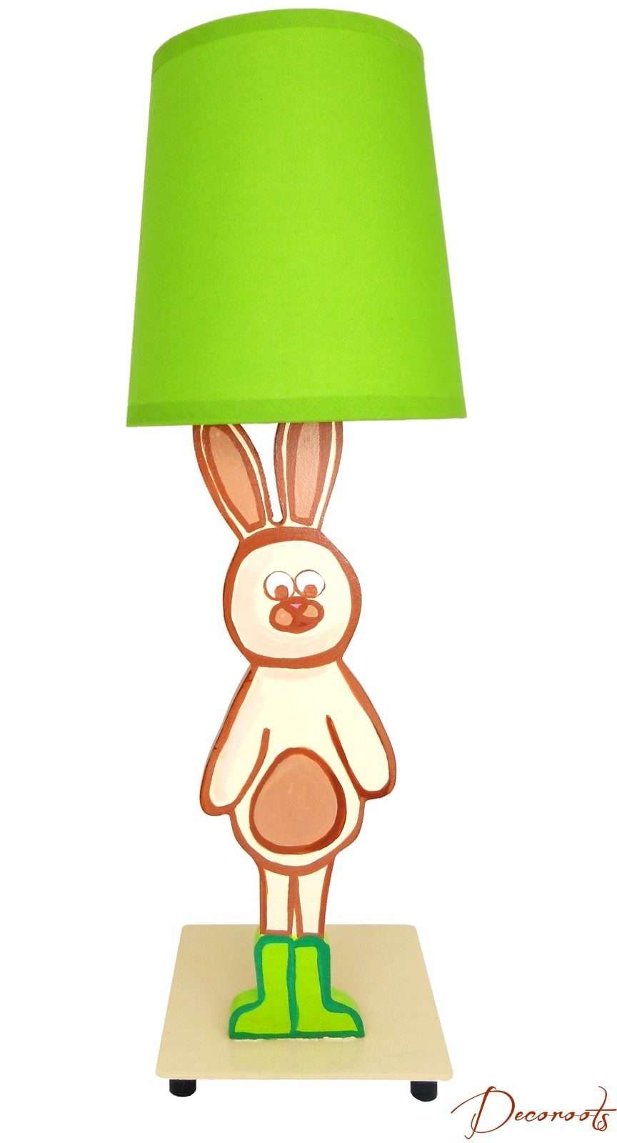 Lampe de chevet enfant vert