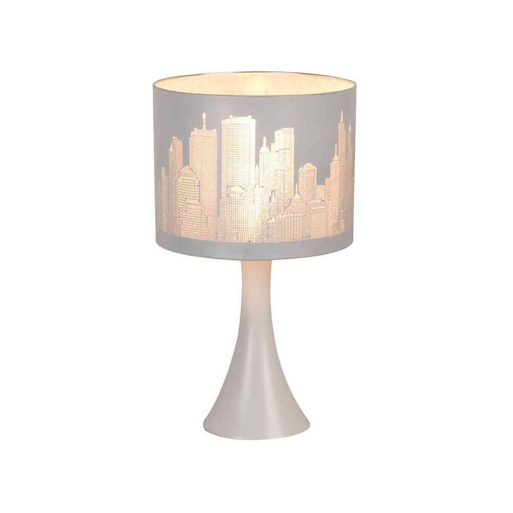 Lampe de chevet touch rouge