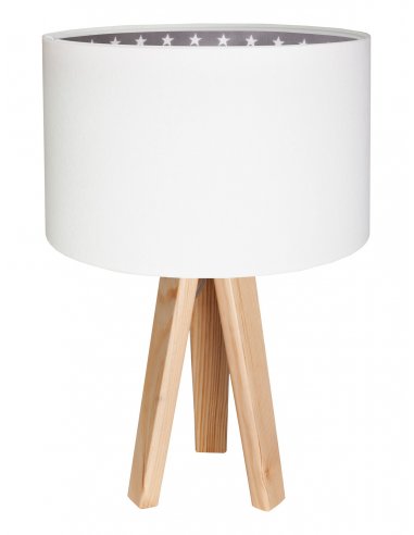 Lampe de chevet vert gris