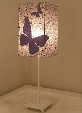 Lampadaire bebe fille