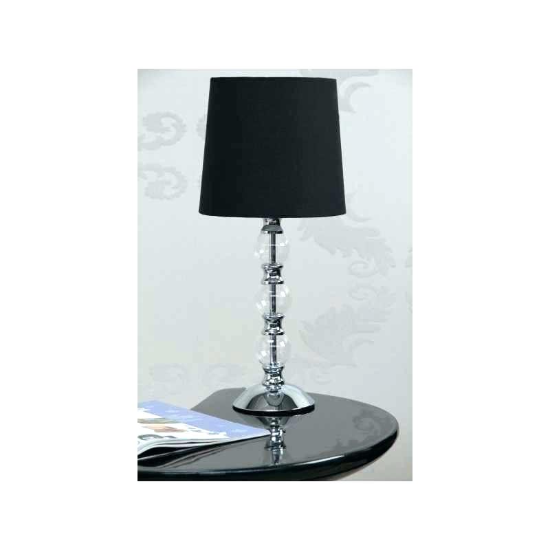 Lampe de chevet baroque noir
