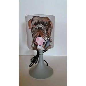 Lampe de chevet bordeau