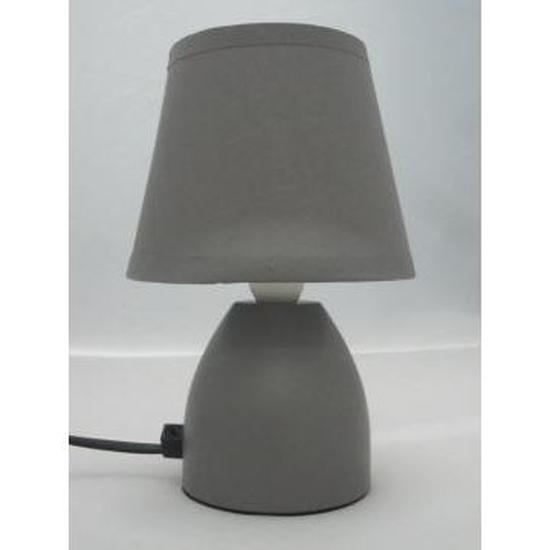 Lampe de chevet pied en metal