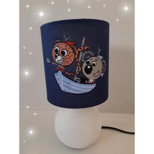Lampe de chevet bateau pirate