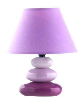 Lampe de chevet galet rose