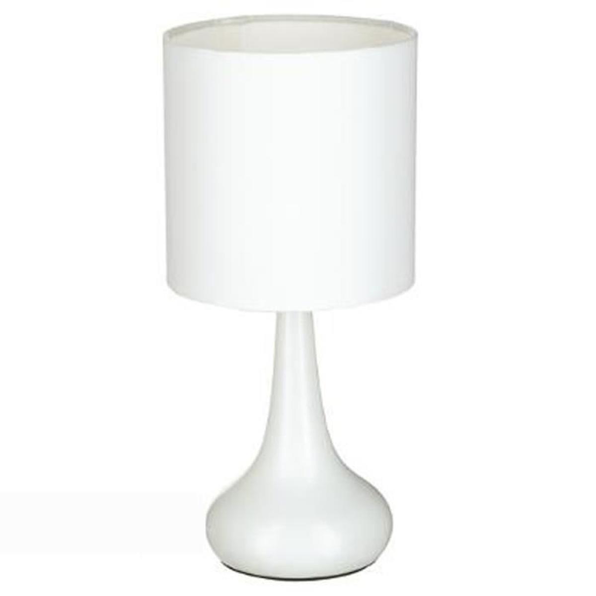 Lampe de chevet pas cher blanche