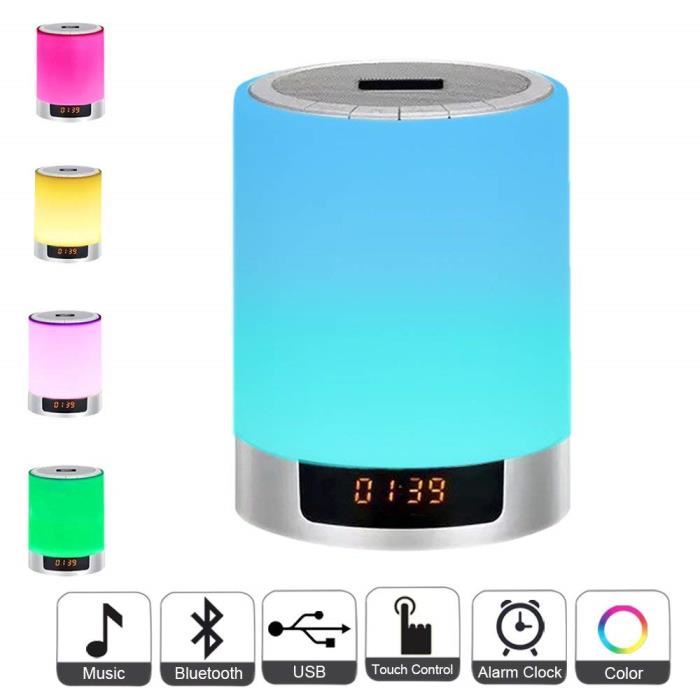 Lampe de chevet enceinte