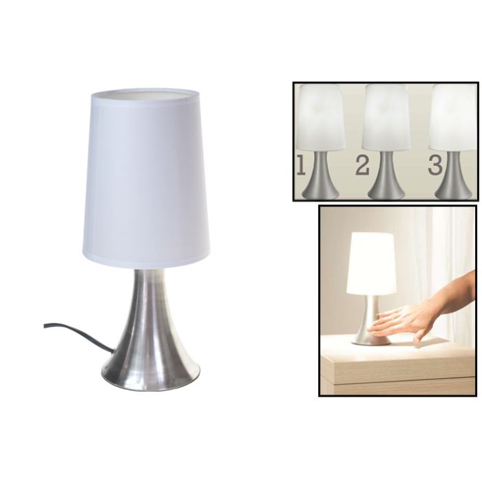 Lampe de chevet violette design