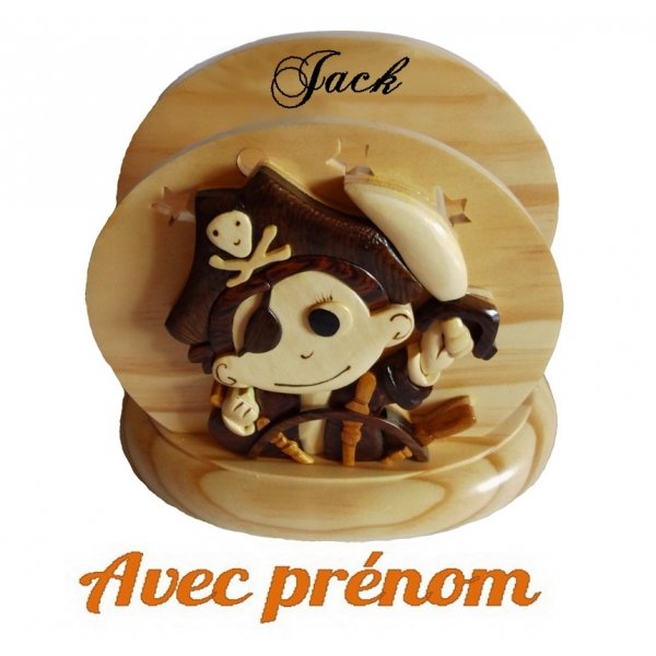Lampe de chevet enfants pirate
