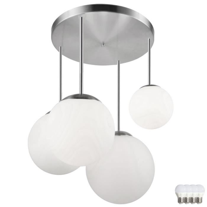 Lampadaire boule salon