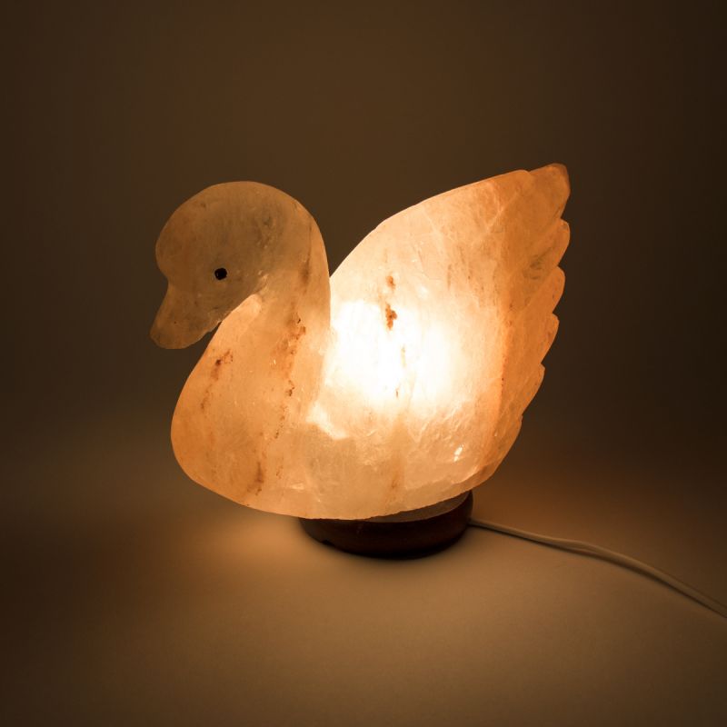 Lampe de chevet en sel