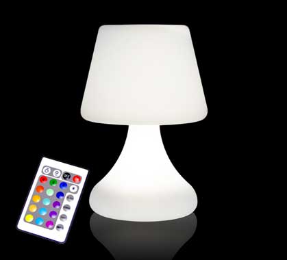 Lampe de table design rechargeable