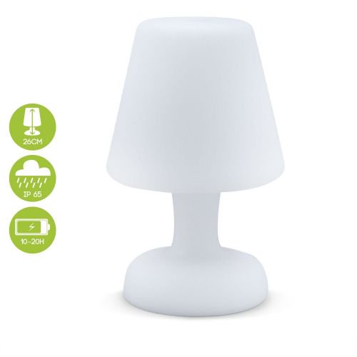 Lampadaire extérieur blanc led