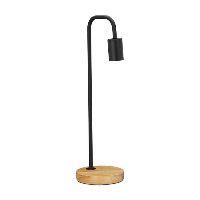 Lampe de chevet metallique