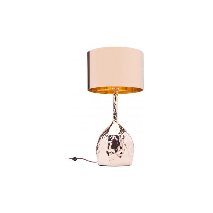 Lampe de chevet cuivré