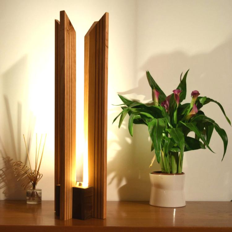 Design lampe bois