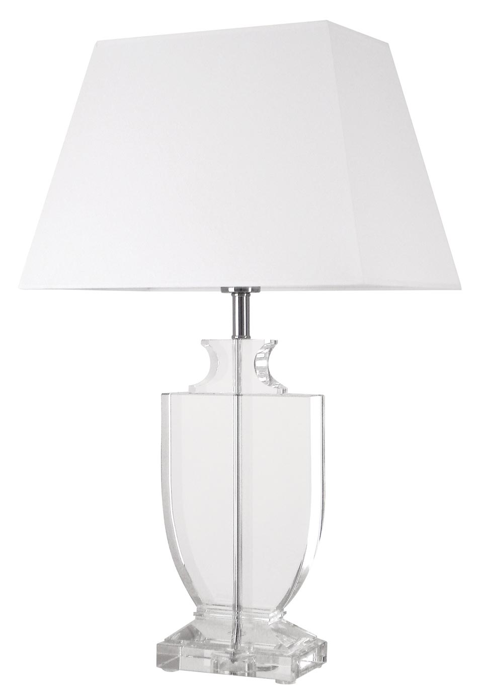 Lampadaire pied en verre