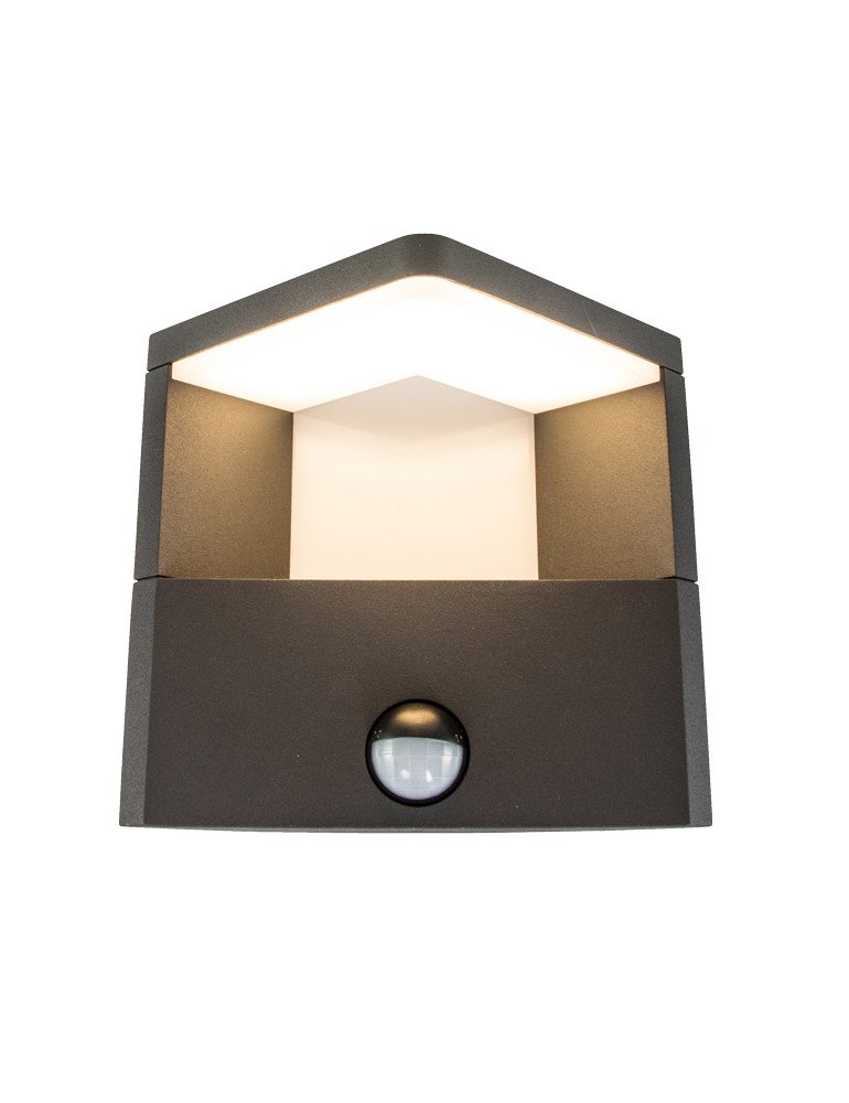 Lampadaire extérieur avec détecteur