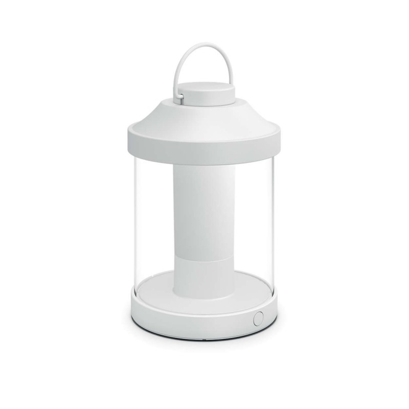 Lampadaire exterieur blanc led