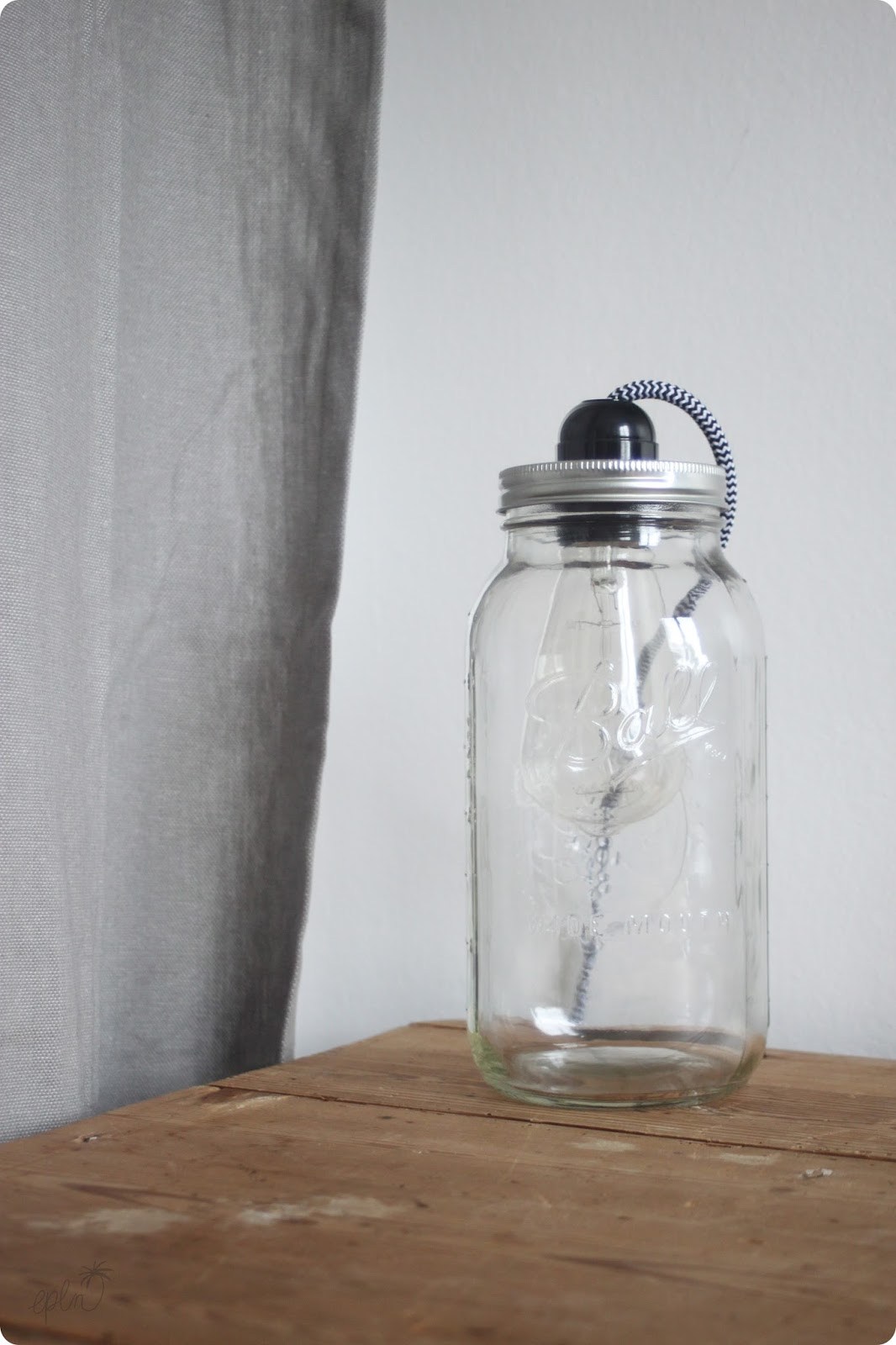 Lampe de chevet fait maison
