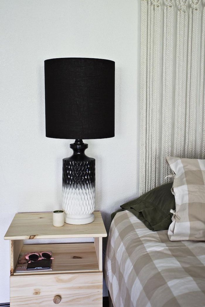 Lampe de chevet avec cadre photo