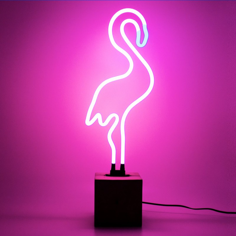 Lampadaire flamant