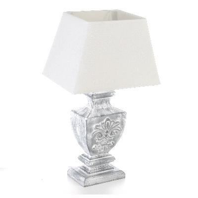 Lampe de chevet patine beige
