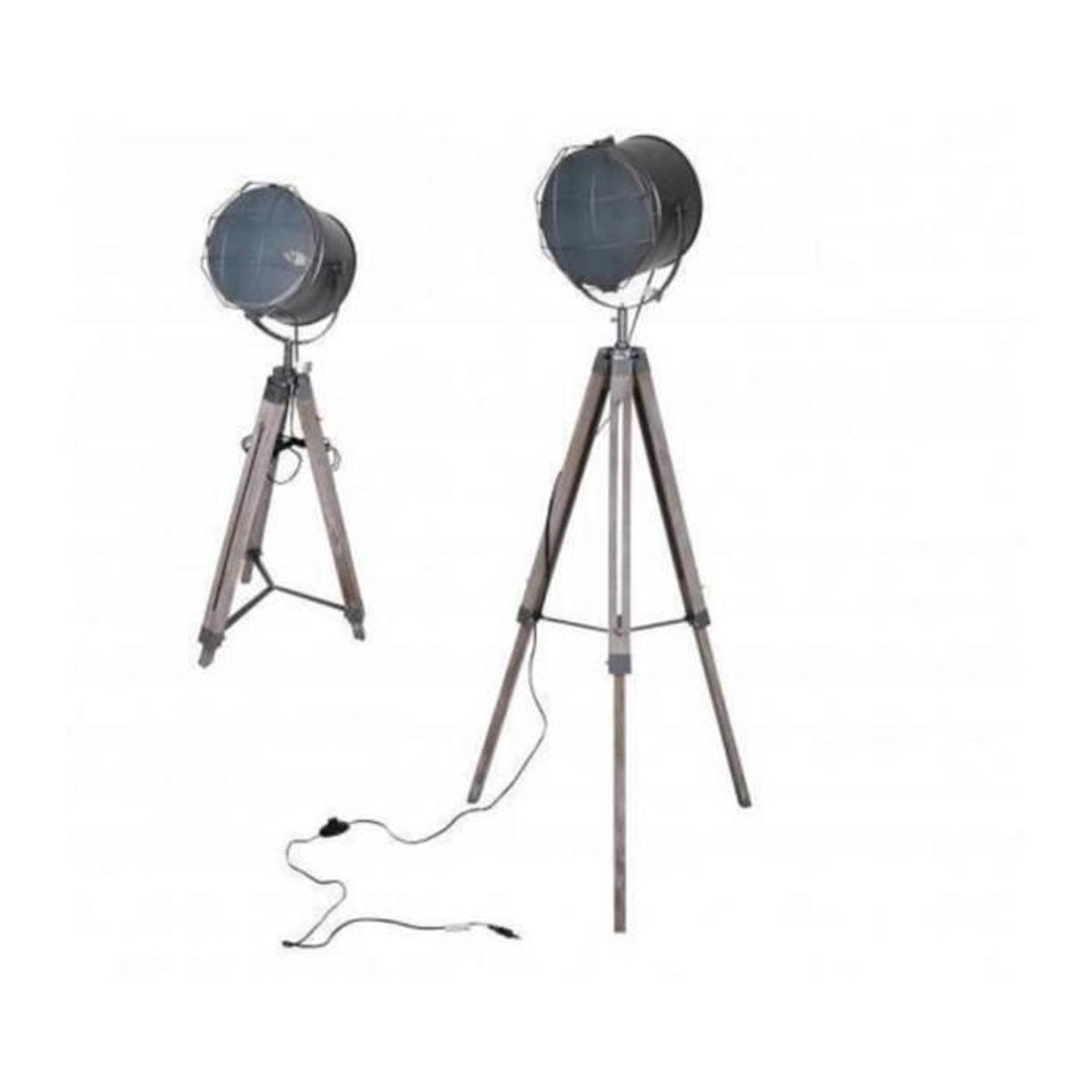 Lampadaire projecteur cuivre