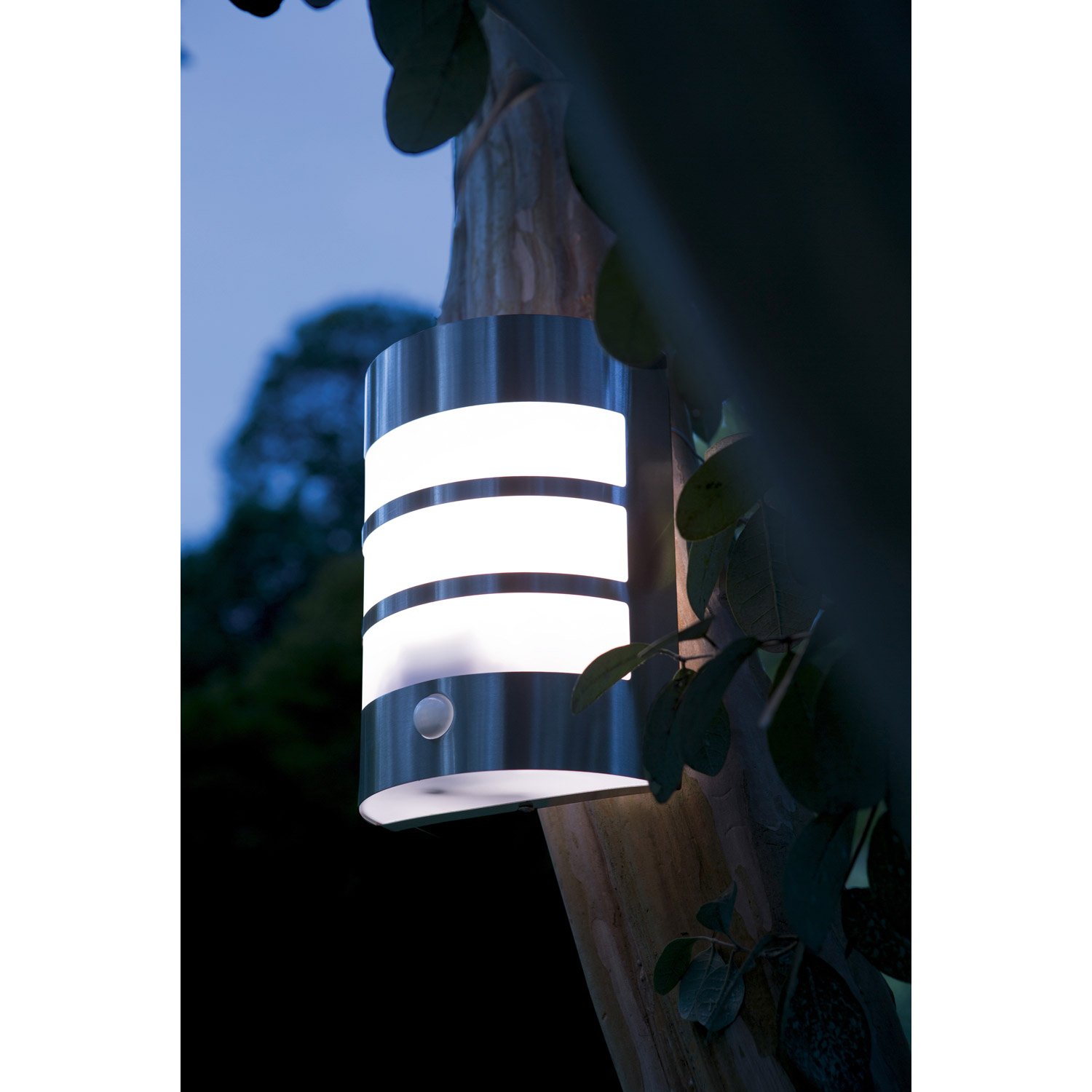 Lampadaire exterieur design avec detecteur