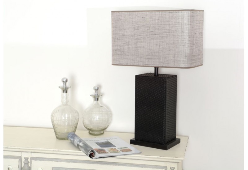Lampe de chevet rectangle