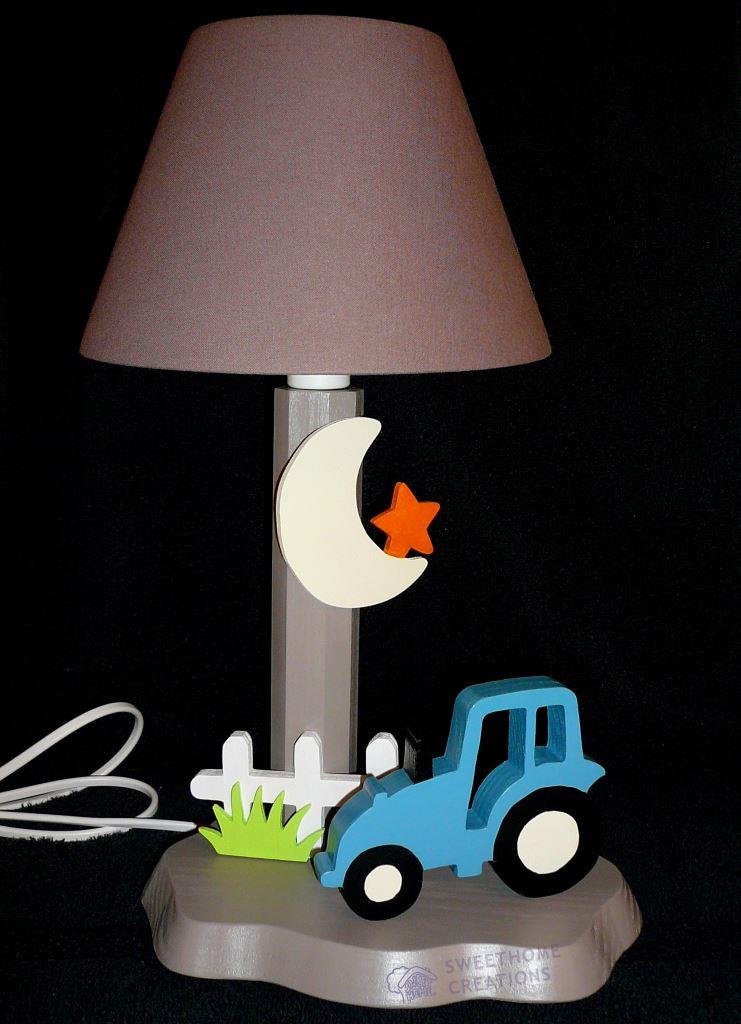 Lampe de chevet pied en pierre