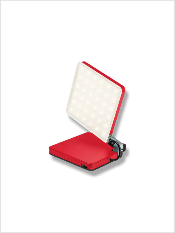 Lampadaire rouge fly