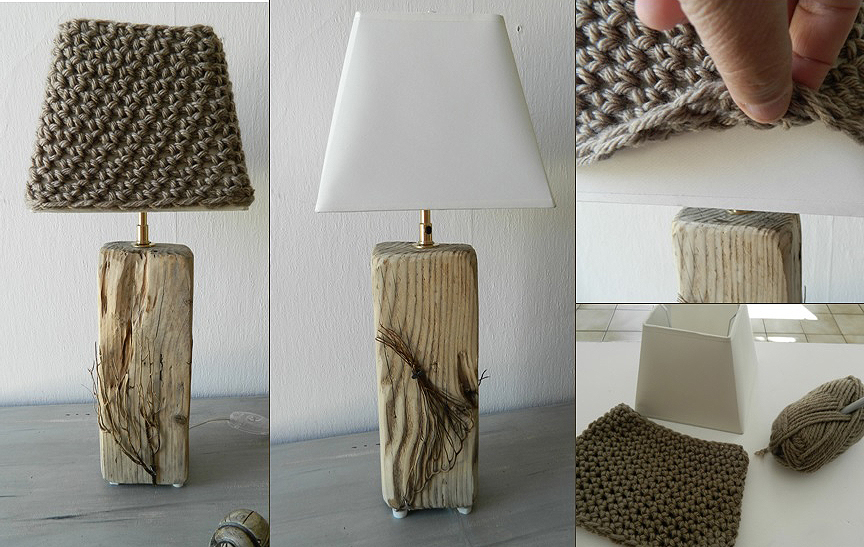 Fabriquer lampe de chevet bois