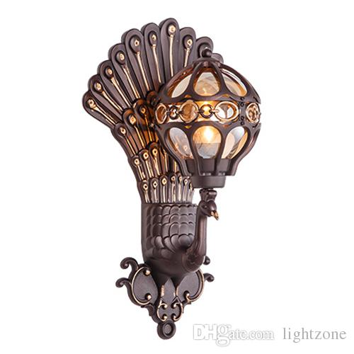 Lampadaire exterieur vintage