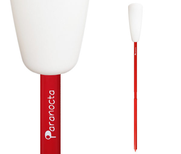 Lampadaire exterieur rouge